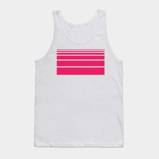 Stripes pink Art Tank Top